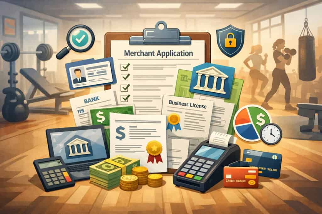 Documents and Information You’ll Need to Open a Merchant Account for a Gym