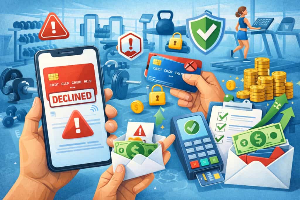 Credit Card Declines in Gym Billing Systems: How to Reduce Failed Payments and Protect Revenue