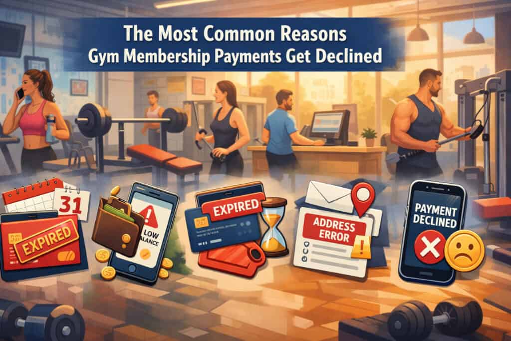 The Most Common Reasons Gym Membership Payments Get Declined